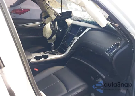 2020 Infiniti Q50 Luxe z USA, uszkodzony, nr VIN JN1EV7AP9LM203951